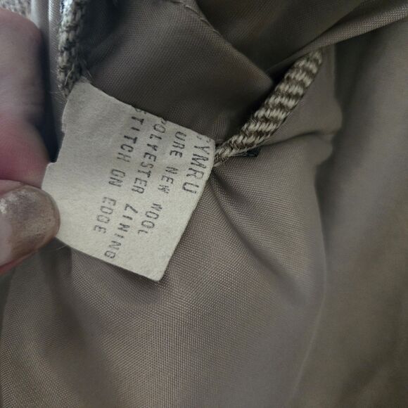 Craftcentre Cymru Men’s Blazer Jacket 46L Pure New Wool Herringbone Tweed Sport - Picture 14 of 14